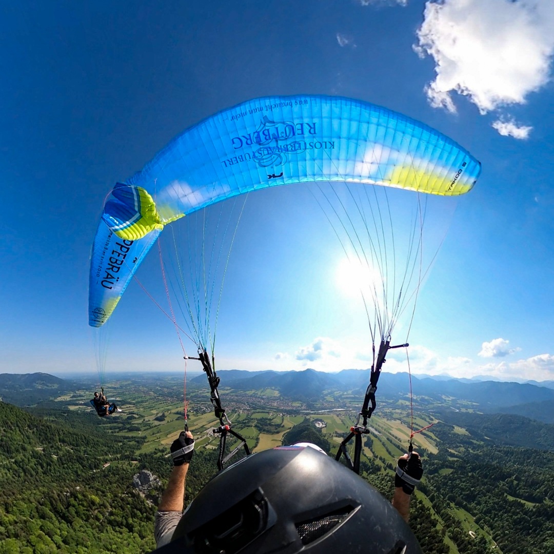Tandem Paragliding Brauneck - Gleitschirmfliegen